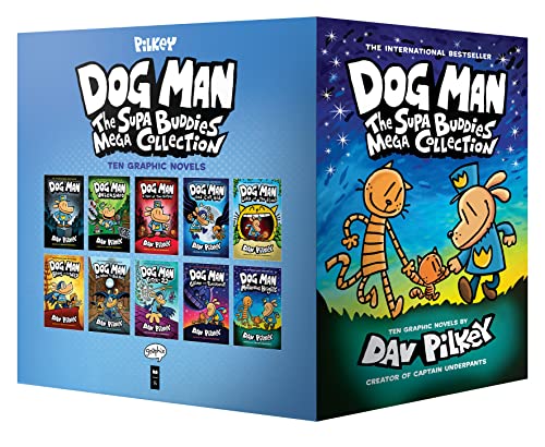 Dog Man 1-10: The Supa Buddies Mega Collection