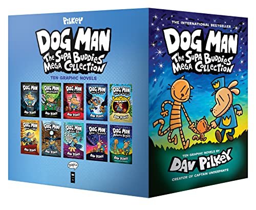 Dog Man: The Supa Buddies Mega Collection: From the Creator of Captain Underpants (Dog Man #1-10 Box Set) Dog Man: The Supa Buddies Mega Collection: From the Creator of Captain Underpants (Dog Man #1-10 Box Set)
