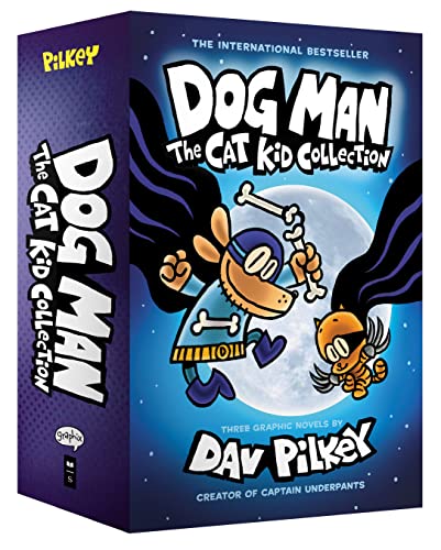 Dog Man: The Cat Kid Collection: From the Creator of Captain Underpants (Dog Man #4-6 Box Set): Dog Man and Cat Kid / Lord of the Fleas / Brawl of the Wild von GRAPHIX