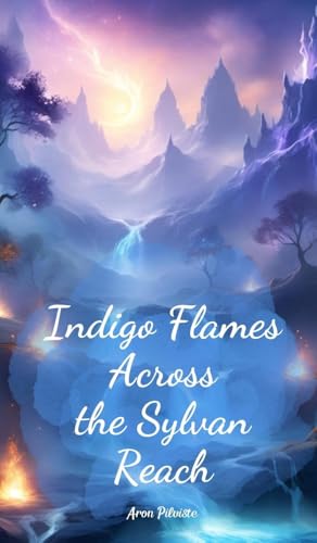 Indigo Flames Across the Sylvan Reach Indigo Flames Across the Sylvan Reach von Swan Charm
