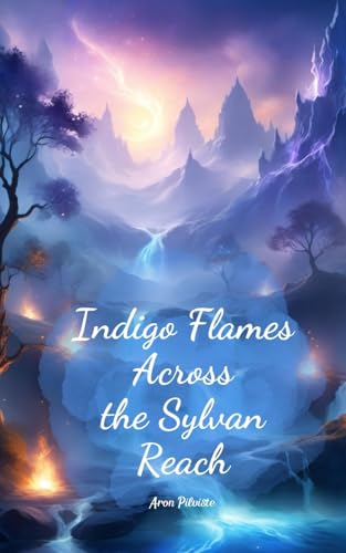 Indigo Flames Across the Sylvan Reach Indigo Flames Across the Sylvan Reach von Swan Charm