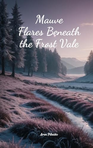 Mauve Flares Beneath the Frost Vale Mauve Flares Beneath the Frost Vale von Swan Charm