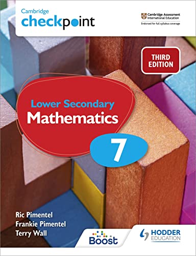 Cambridge Checkpoint Lower Secondary Mathematics Student's Book 7: Third Edition von Hodder Education