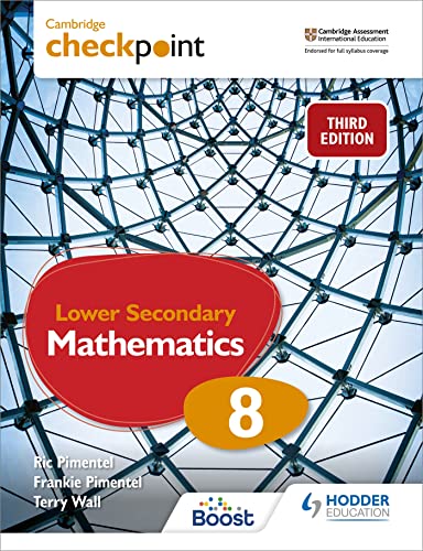 Cambridge Checkpoint Lower Secondary Mathematics Student's Book 8: Third Edition