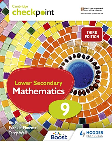 Cambridge Checkpoint Lower Secondary Mathematics Student's Book 9: Third Edition