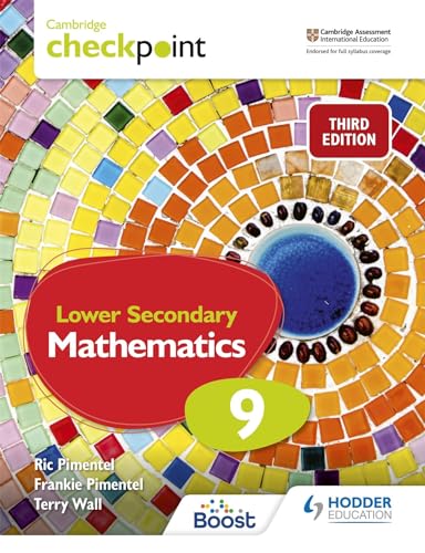 Cambridge Checkpoint Lower Secondary Mathematics Student's Book 9: Third Edition von Hodder Education