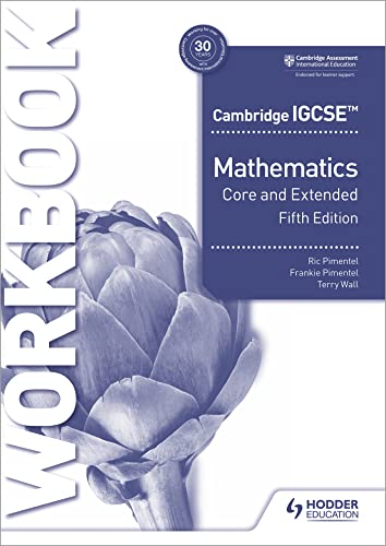 Cambridge IGCSE Core and Extended Mathematics Workbook Fifth edition: Hodder Education Group