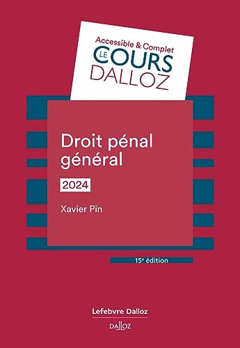 Droit pénal général 2024 15ed von DALLOZ