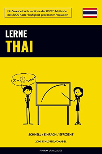 Lerne Thai - Schnell / Einfach / Effizient: 2000 Schlüsselvokabel