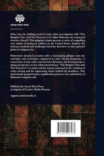 The Burglar's Fate, and The Detectives von Anson Street Press