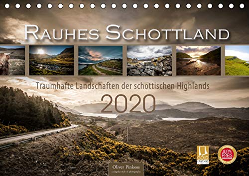 Rauhes Schottland (Tischkalender 2020 DIN A5 quer): Rauhes Schottland in traumhaften Landschaften jeden Monat neu erleben. Wasserfälle, Burgen und ... (Monatskalender, 14 Seiten ) (CALVENDO Orte)