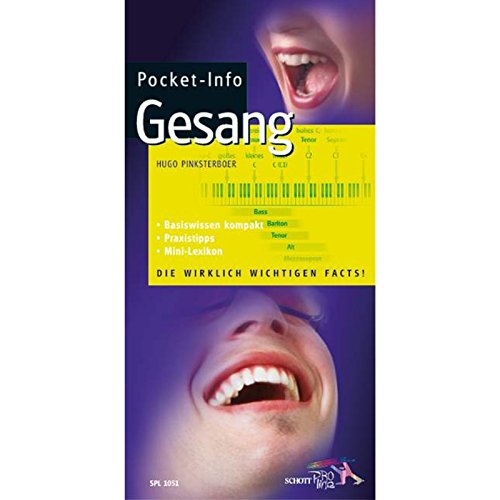 Pocket-Info Gesang: Basiswissen kompakt - Praxistipps - Mini-Lexikon