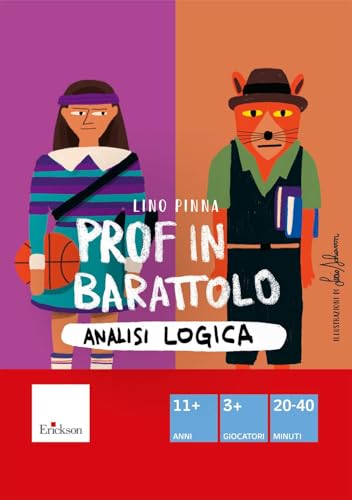 Prof in barattolo. Analisi logica. Con clessidra. Con istruzioni (Giochi educativi) von Erickson