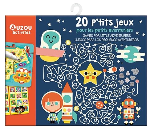 20 p'tits jeux pour les petits aventuriers von AUZOU