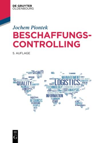 Beschaffungscontrolling (De Gruyter Studium) von Walter de Gruyter