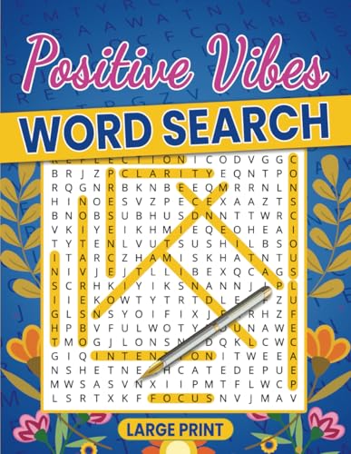 Positive Vibes Word Search von Independently published