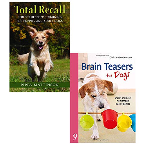 Total recall, brain teasers for dogs 2 books collection set