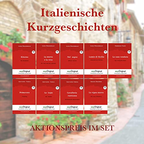 Italienische Kurzgeschichten (mit kostenlosem Audio-Download-Link): Lesemethode von Ilya Frank - Ungekürzter Originaltext - Italienisch durch Spaß am ... - Lesemethode von Ilya Frank)