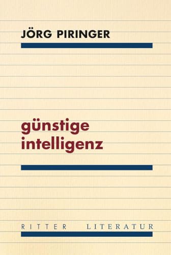 günstige intelligenz: hybride poetik und poetologie