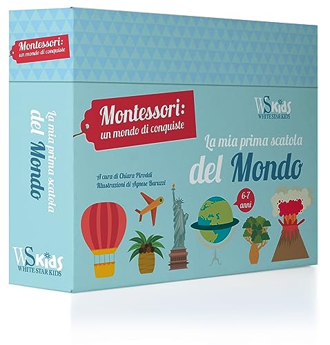 La mia prima scatola del mondo. Montessori un mondo di conquiste. Con gadget