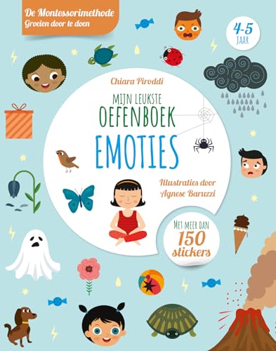 Mijn leukste oefenboek emoties: Met meer dan 150 stickers von Rebo Productions