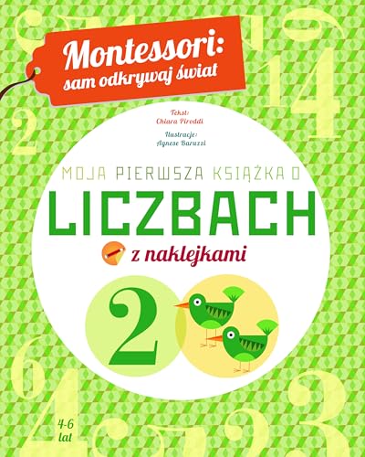 Montessori sam odkrywaj świat Moja pierwsza książka o liczbach von Olesiejuk