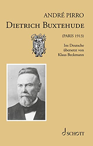 Dietrich Buxtehude von Schott Buch