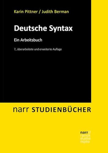 Deutsche Syntax: Ein Arbeitsbuch (Narr Studienbücher)