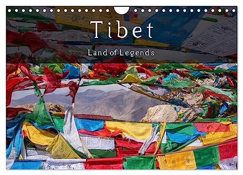 Tibet Land of Legends (Wall Calendar 2025 DIN A4 landscape), CALVENDO 12 Month Wall Calendar: A selection of beautiful photographs from Tibet