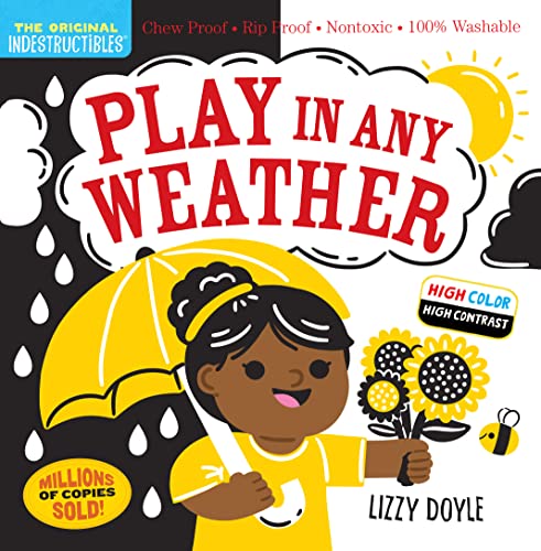Indestructibles: Play in Any Weather (High Color High Contrast): Chew Proof · Rip Proof · Nontoxic · 100% Washable (Book for Babies, Newborn Books, Safe to Chew) von Workman Publishing