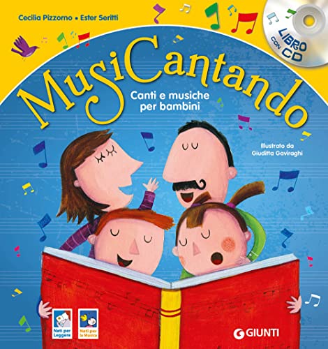Musicantando. Canti e musiche per bambini. Nuova ediz. Con CD-Audio (Libri con CD) von Giunti Psychometrics