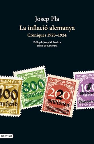La inflació alemanya: Cròniques 1923-1924 (L'ANCORA)