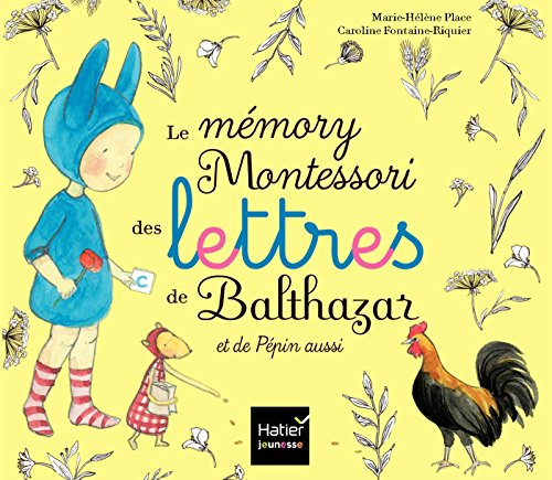 Le Mémory Montessori des lettres de Balthazar et de Pépin aussi: Avec 52 cartes