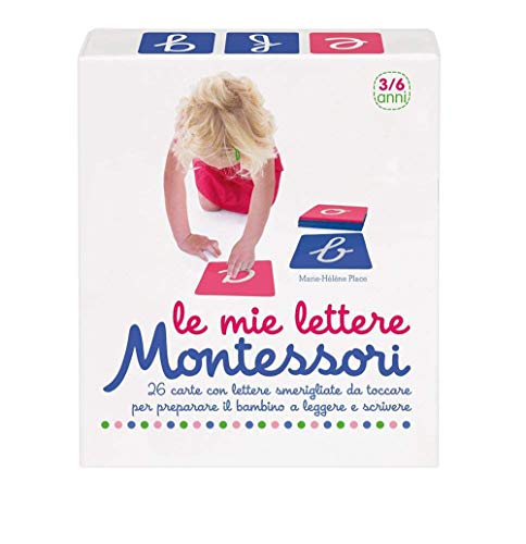 Le Mie Lettere Montessori. 26 Carte Con Lettere Smerigliate Da Toccare Per Preparare Il Bambino a Leggere E Scrivere. Con 26 Carte Le Mie Lettere Montessori. 26 Carte Con Lettere Smerigliate Da Toccare Per Preparare Il Bambino a Leggere E Scrivere. Con 26 Carte