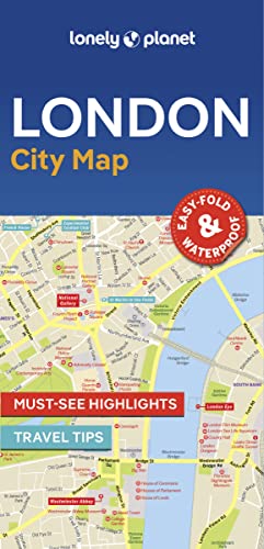 Lonely Planet London City Map