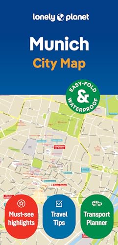 Lonely Planet Munich City Map Lonely Planet Munich City Map