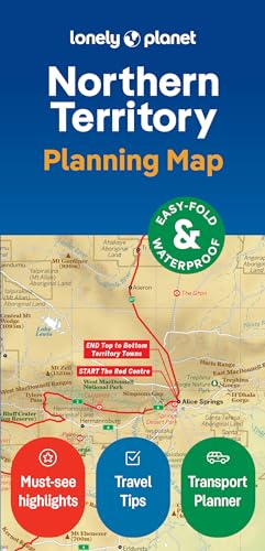 Lonely Planet Northern Territory Planning Map von Lonely Planet