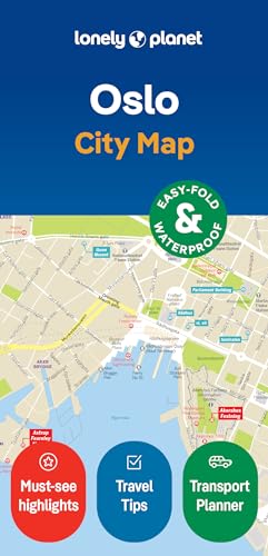 Lonely Planet Oslo City Map Lonely Planet Oslo City Map