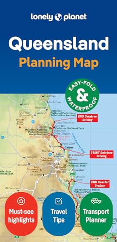 Lonely Planet Queensland Planning Map Lonely Planet Queensland Planning Map von Lonely Planet
