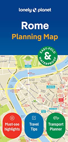 Lonely Planet Rome City Map Lonely Planet Rome City Map