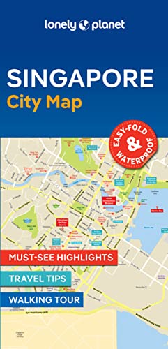 Lonely Planet Singapore City Map Lonely Planet Singapore City Map