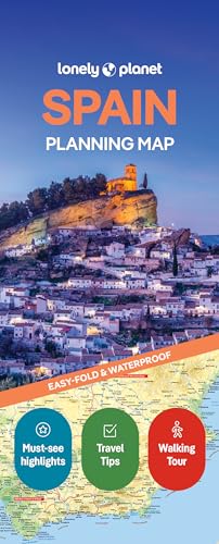 Lonely Planet Spain Planning Map Lonely Planet Spain Planning Map von Lonely Planet