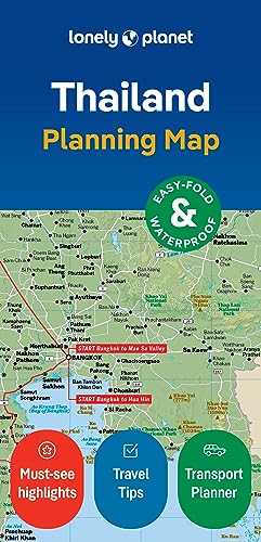 Lonely Planet Thailand Planning Map von Lonely Planet