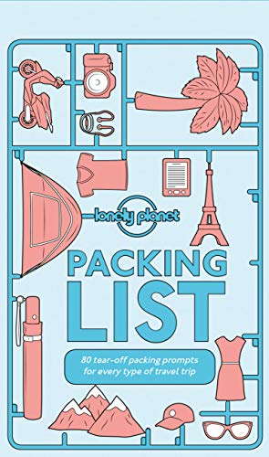 Lonely Planet Packing List: 80 tear-off packing prompts for every type of travel trip