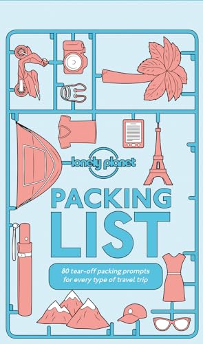 Lonely Planet Packing List: 80 tear-off packing prompts for every type of travel trip