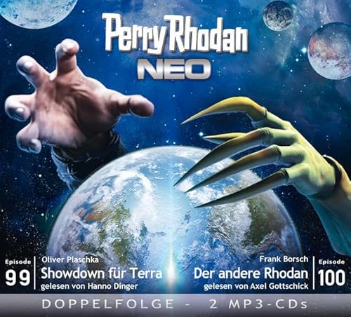 Perry Rhodan NEO MP3 Doppel-CD Folgen 99 + 100: Showdown für Terra / Der andere Rhodan