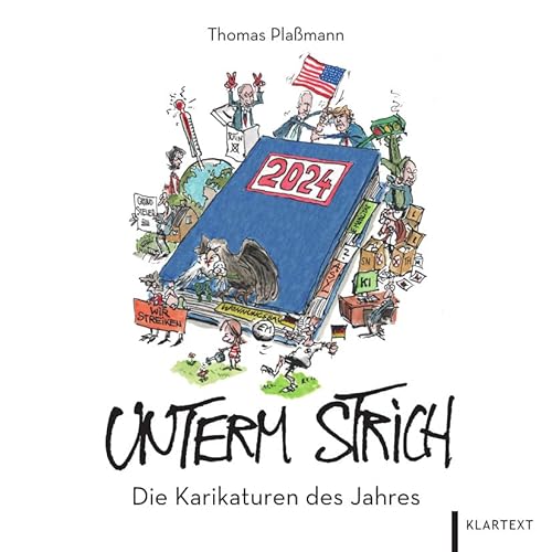 Unterm Strich 2024: Die Karikaturen des Jahres