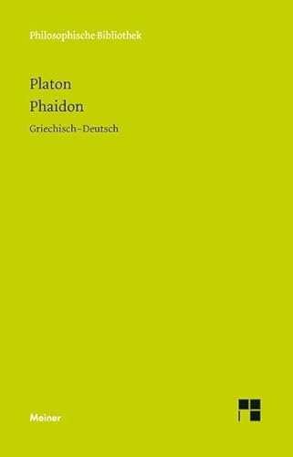 Phaidon: Zweisprachige Ausgabe (Philosophische Bibliothek)