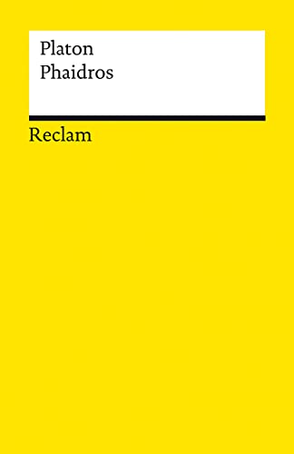 Phaidros (Reclams Universal-Bibliothek) von Reclam Philipp Jun.