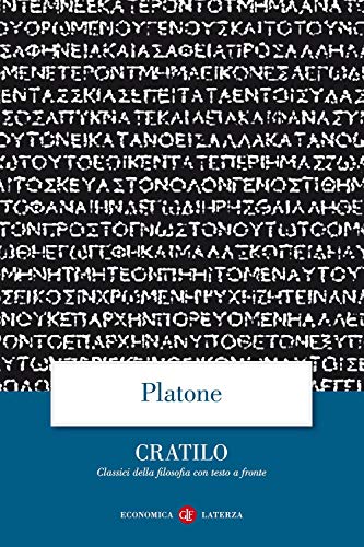 Cratilo. Testo greco a fronte (Economica Laterza. Classici filosofia) von Laterza